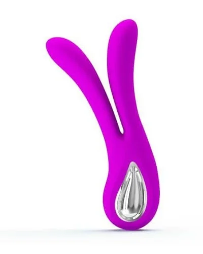 Vibromasseur Ulysses Violet - 16.5 x 2.3 cm pas cher