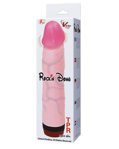 Gode vibrant Rocking Dong 18 x 3.8cm pas cher