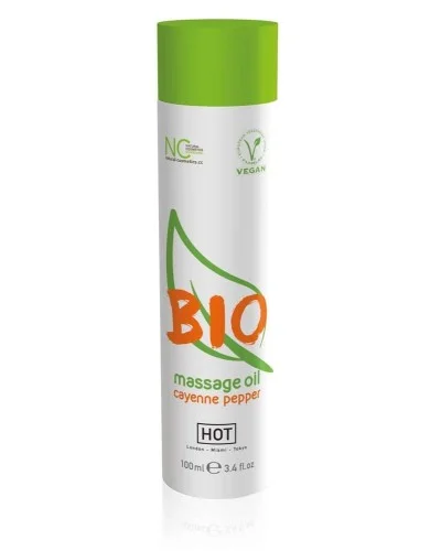 Huile de massage Piment Bio 100mL pas cher