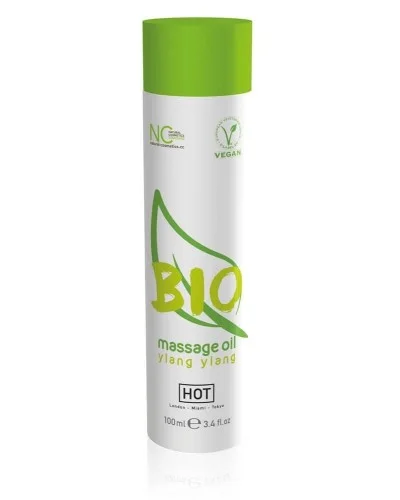 Huile de massage Ylang Ylang Bio 100mL pas cher