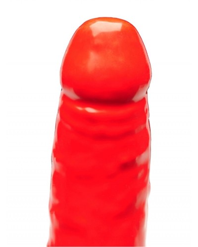 Gode gonflable rouge 15 x 4.5cm pas cher
