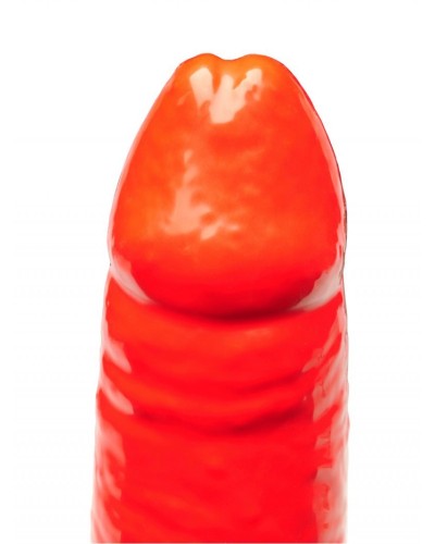 Gode gonflable Couleur rouge 30 x 7cm pas cher