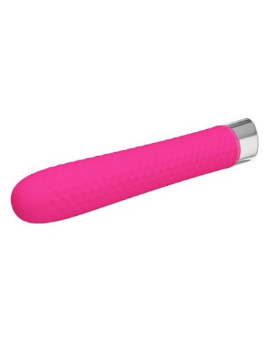 Vibromasseur Reginald 16.5 x 2.7 cm - Rose pas cher