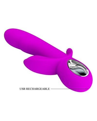 Vibro Rabbit Humphray 10 x 3 cm pas cher