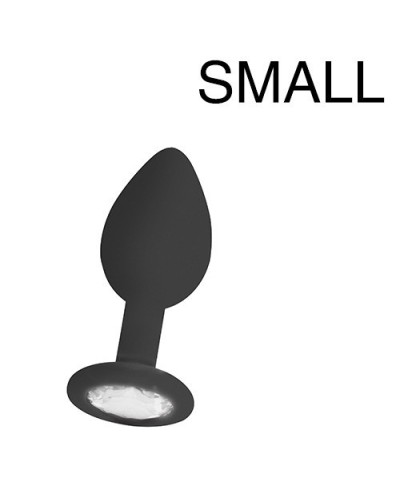 Plug Diamond SMALL  6.5 x 2.8 cm Noir pas cher