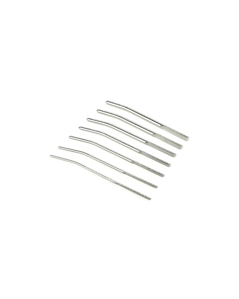 Kit 7 Tiges d'uretre Flat End 26cm - Diametres 4 a 10mm pas cher