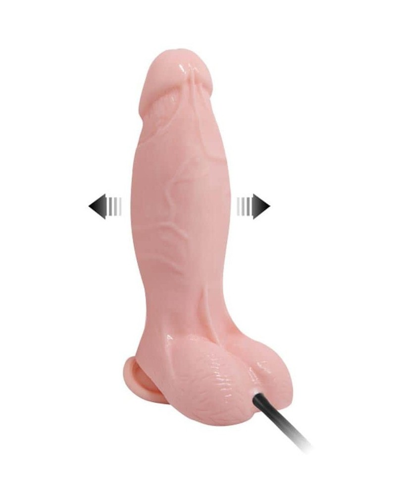 Gode gonflable penis Float 17 x 4cm rose pas cher