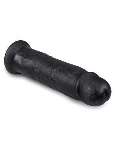 Gode king Cock 24 x 6.4cm Noir pas cher