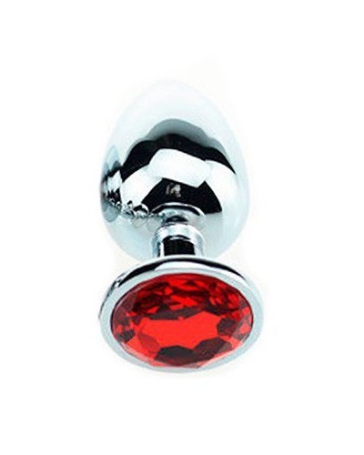 Plug bijou Spolly Small - Rouge 6 x 2.7cm pas cher