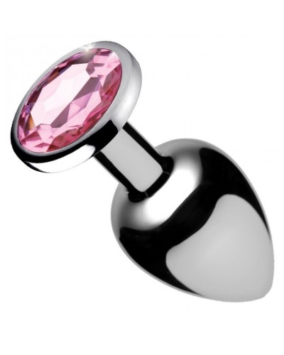 Plug bijou Gem Rose 7 x 3.4 cm pas cher