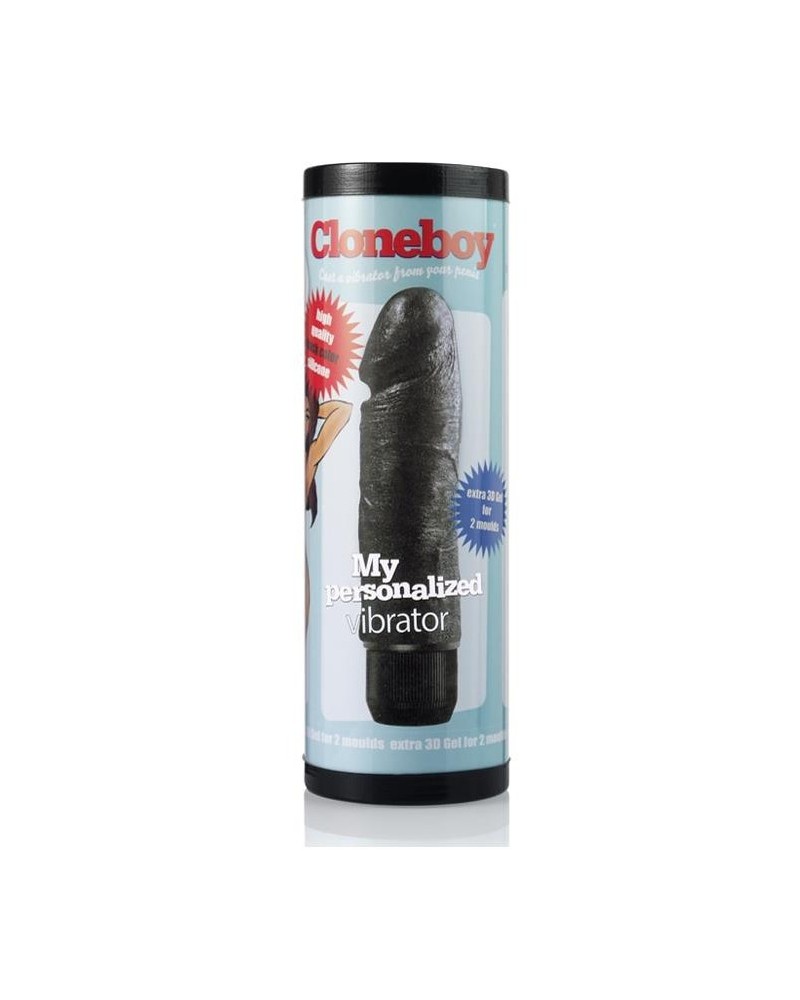 Moule Cloneboy pour gode vibrant noir pas cher