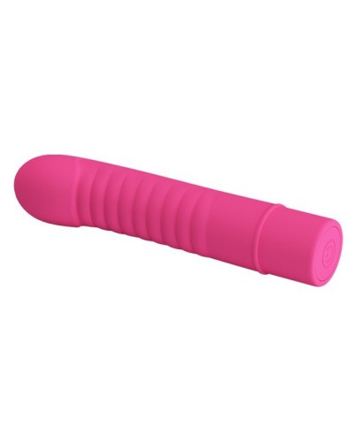 Vibromasseur Mick Pretty Love 10 x 2.7 cm Fuschia pas cher