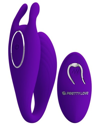 Stimulateur de clitoris Bill Pretty Love 10 x 3.3 cm Violet pas cher