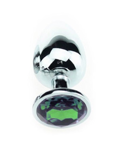 Plug bijou Vert 7 x 3.4 cm pas cher