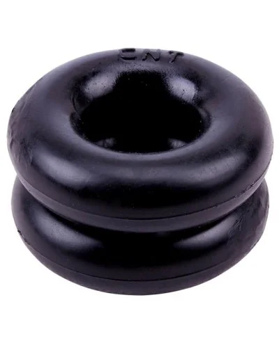 Lot de 2 cockrings souples Donut Noir pas cher