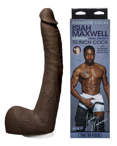 Gode rEaliste Acteur Isiah Maxwell 23 x 4 cm pas cher