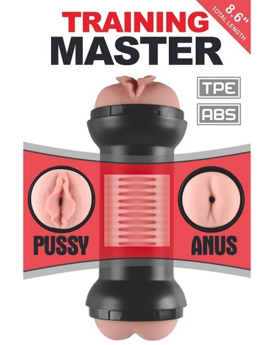 Masturbateur Double Side Vagin - Anus pas cher