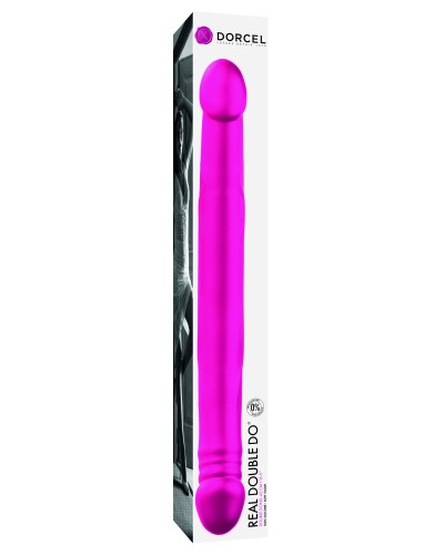 Double Gode Real Double Do Magenta 42 x 4 cm pas cher