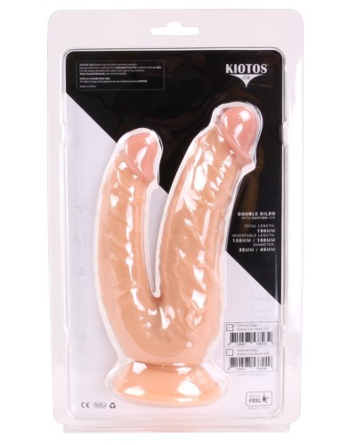 Double Gode Cox 15 x 4.2 cm pas cher