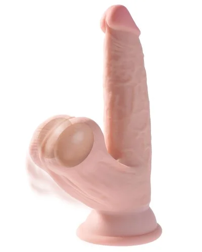 Gode rEaliste 3D Cock Swinging Balls 13 x 4.2 cm pas cher