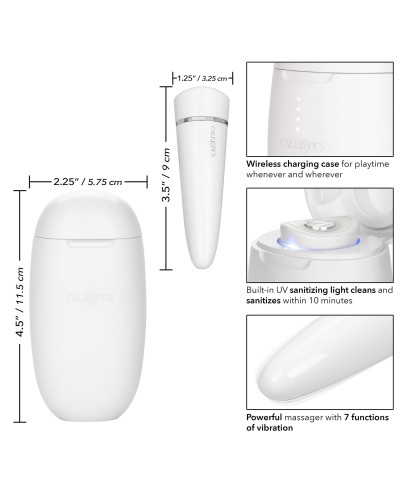 Stimulateur de clitoris My Pod 7.5 x 2.5 cm Blanc pas cher