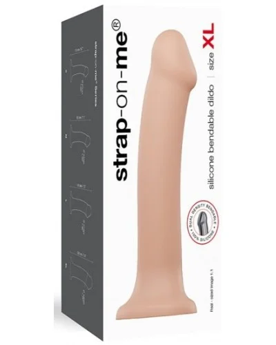 Gode Strap-On-Me Bendable XL 18 x 4.5cm pas cher