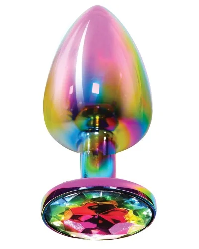 Bijou anal Twilight Rainbow M 8.5 x 4cm pas cher