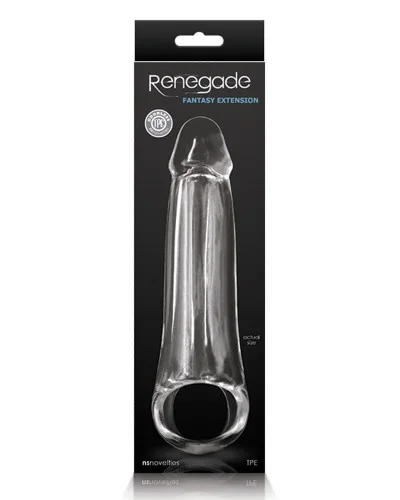 Gaine de pEnis Extension M 20 x 4cm pas cher