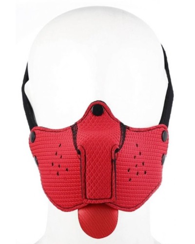 Museau + Langue NEoprene Puppy Rouge pas cher