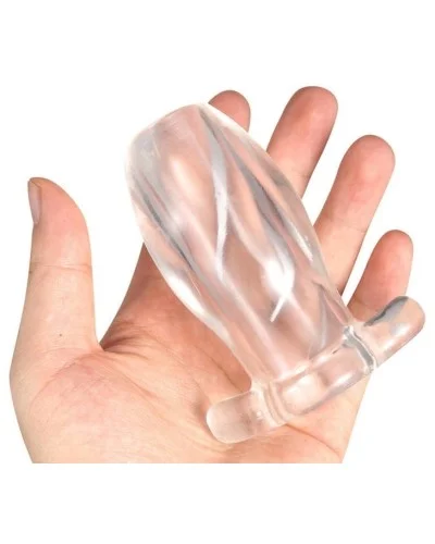 Plug Tunnel Anal Nymbus Transparent 8.5 x 4.7cm pas cher