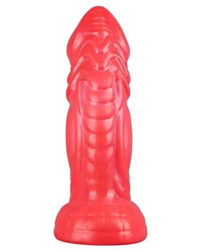 Gode Fantasy Snaky 17 x 5.5cm Rouge pas cher