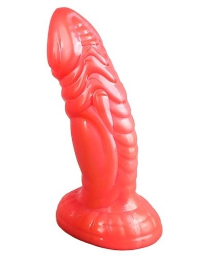 Gode Fantasy Snaky 17 x 5.5cm Rouge pas cher