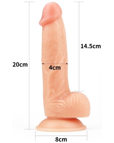 Gode rEaliste Soft Dude 14 x 4cm pas cher