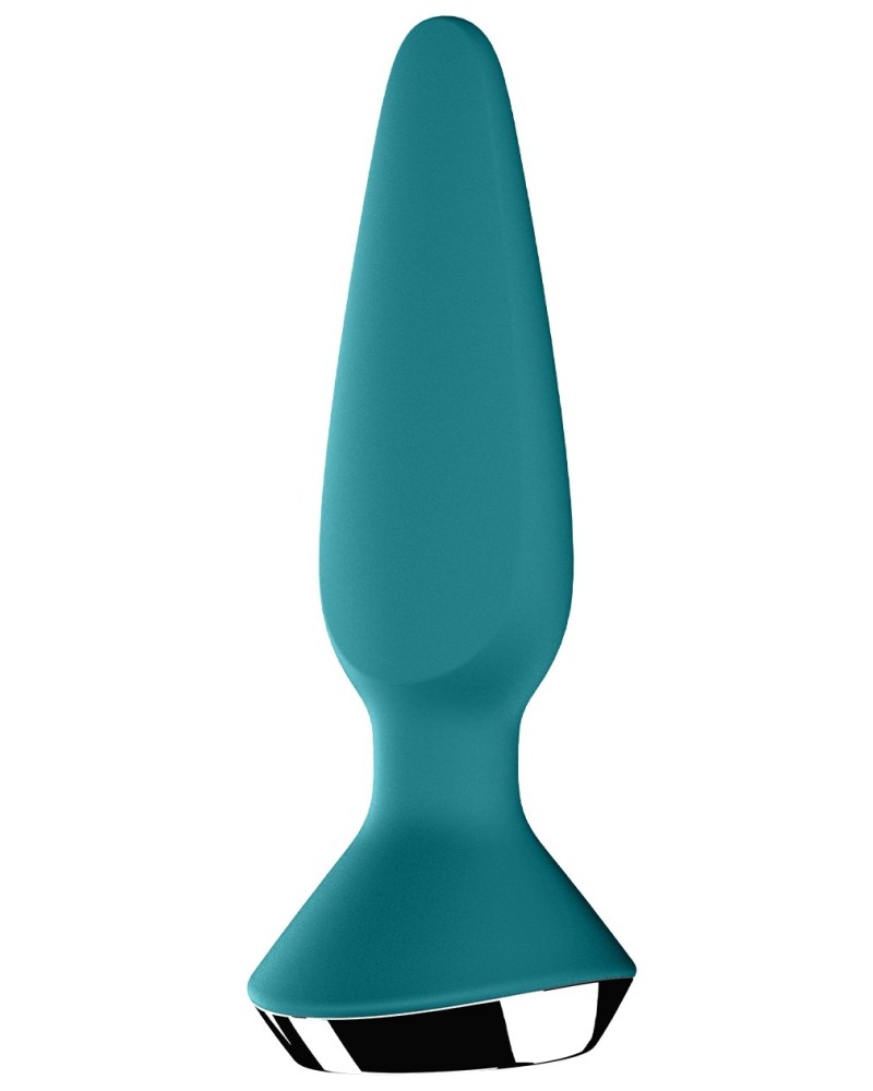 Plug Vibrant Ilicious 1 Satisfyer 10 x 3cm Turquoise pas cher