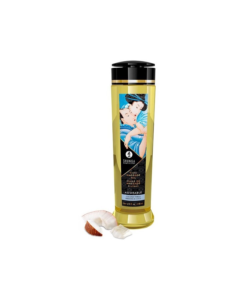 Huile de massage Adorable Frissons de Coco 240mL pas cher