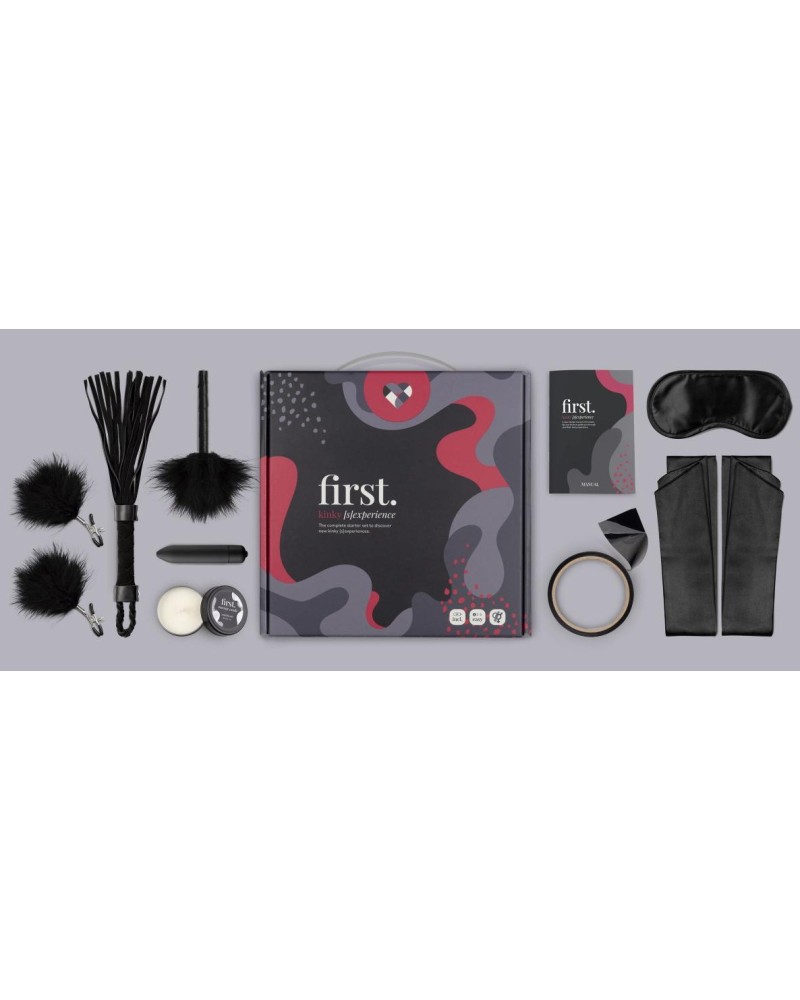 Coffret DEbutant Kinky 8 Accessoires pas cher