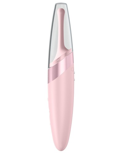 Stimulateur Tirling Delight Satisfyer 17cm Rose pas cher