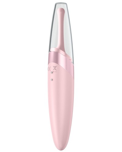 Stimulateur Tirling Delight Satisfyer 17cm Rose pas cher