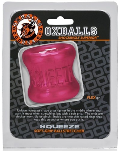 Ballstretcher Squeeze Rose pas cher