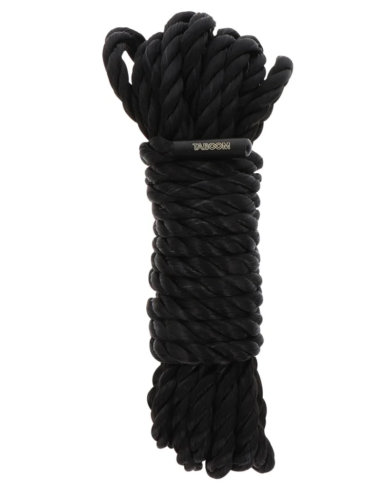 Corde de bondage Taboom 5M - 7mm Noire pas cher