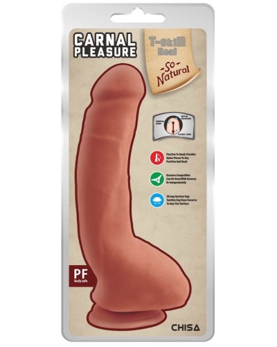 Gode rEaliste Carnal Pleasure 16 x 4cm Latino pas cher