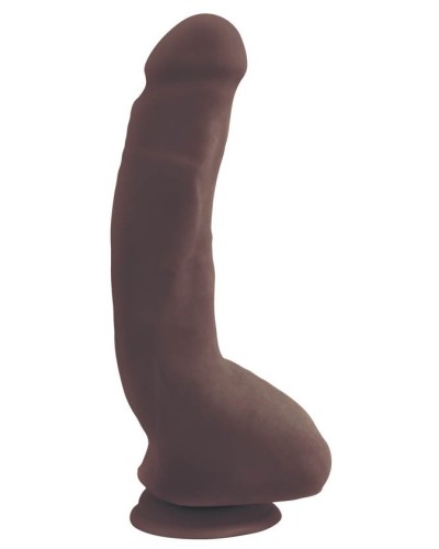 Gode rEaliste Carnal Pleasure 16 x 4cm Marron pas cher