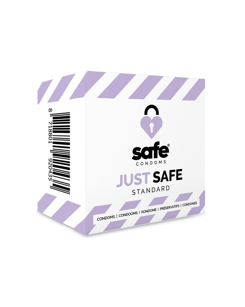 PrEservatifs en latex JUST SAFE x5 pas cher
