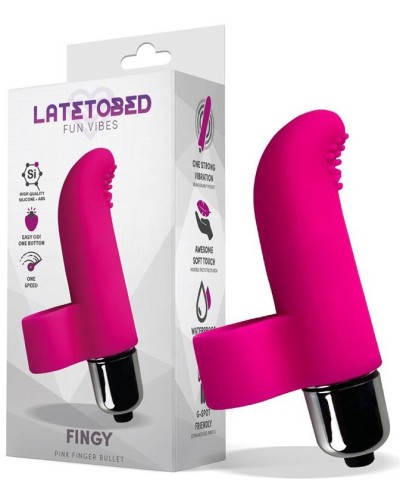 Stimulateur de clitoris Fingy Rose pas cher