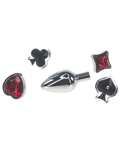 Plug Bijou Poker Up 6 x 2.7cm pas cher