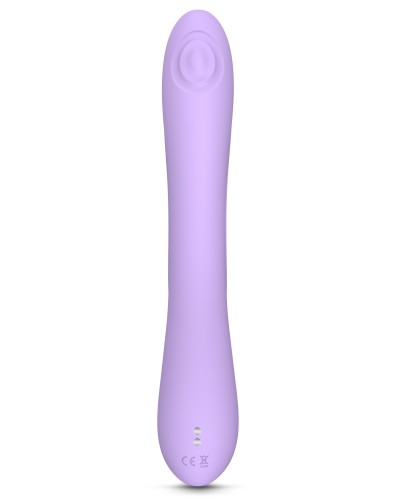 Vibro Rabbit Bunny & Clyde Love to Love 22cm Mauve pas cher