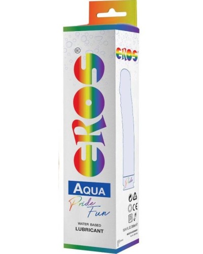 Lubrifiant Eau Eros Pride avec Bouteille gode 300ml pas cher