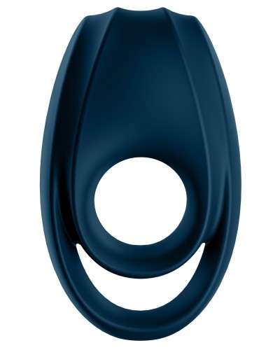 Cockring vibrant Satisfyer Incredible Duo Navy pas cher