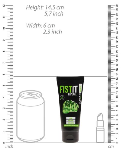 Lubrifiant Fist It Natural Vegan 100ml pas cher