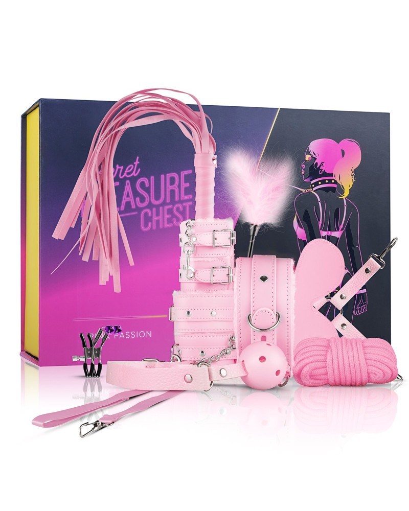 Coffret Pink Passion - 10 pieces pas cher